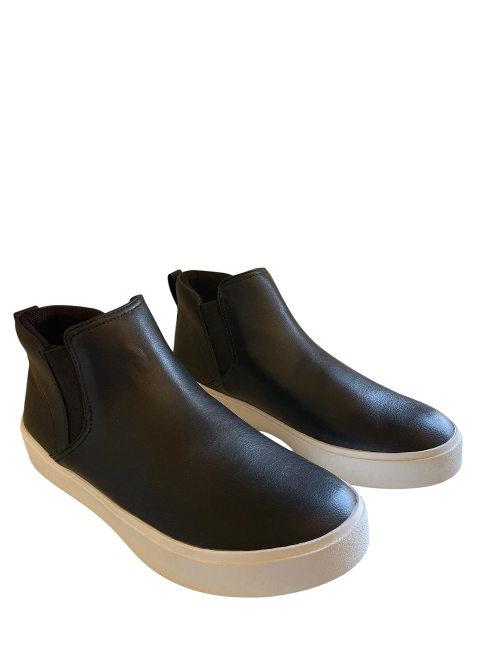 Dr. Scholl's Madison Boot Slip-On Platform Sneakers White Sole Size 9 NEW